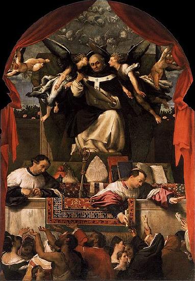 Lorenzo Lotto The Alms of St. Anthony oil painting image